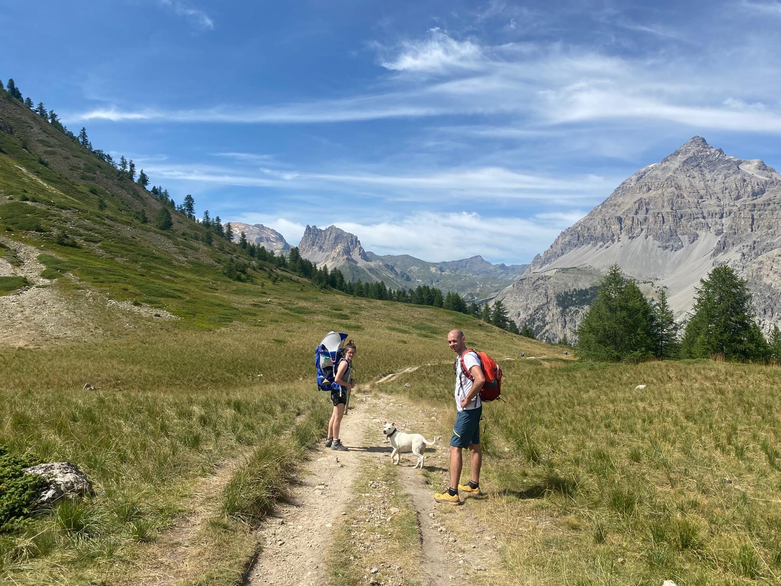 hiking in Italy in Bardonecchia