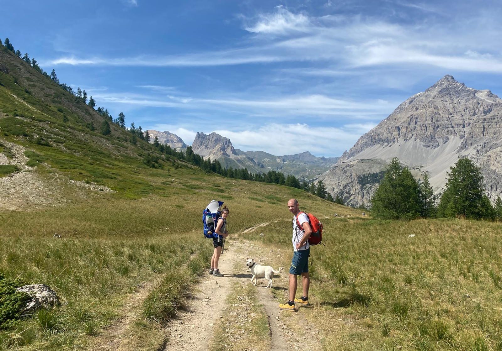 hiking in Italy in Bardonecchia